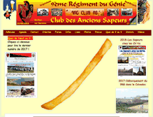 Tablet Screenshot of club.9eme-rg.fr